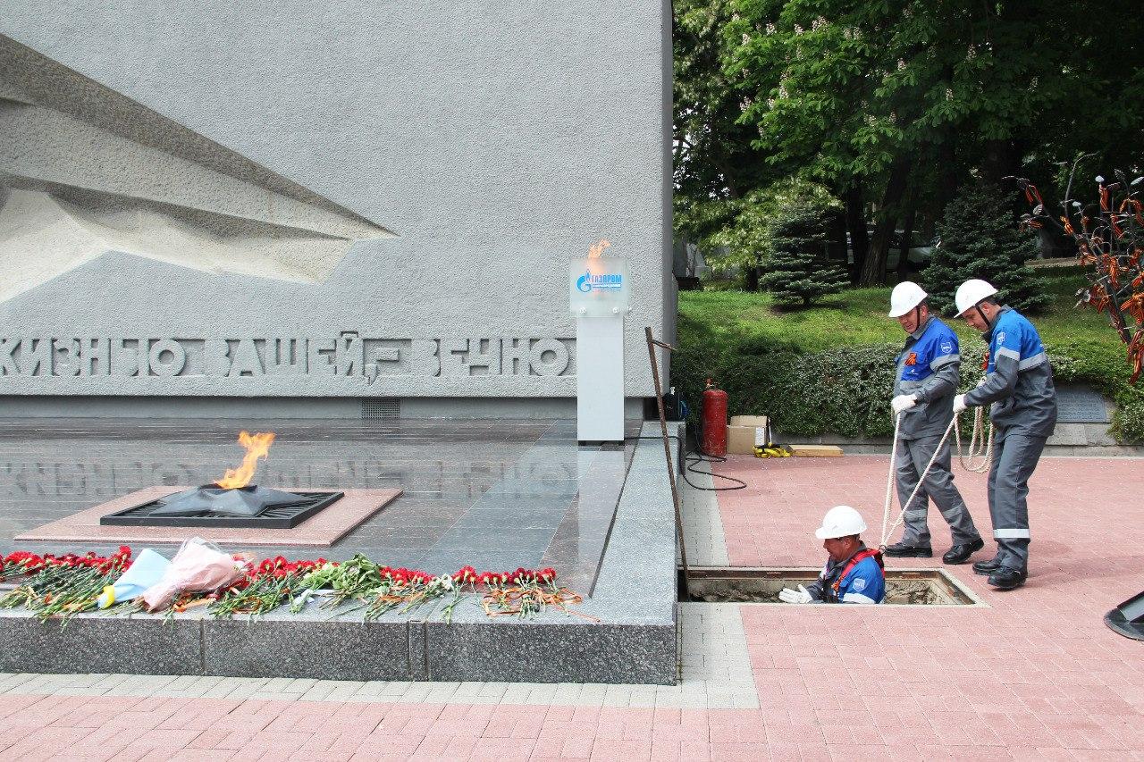 Вечный Огонь в Ставрополе не погас ни на минуту | 07.05.2024 | Ставрополь -  БезФормата